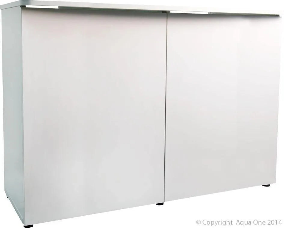 Aqua One AR 980 White Aquarium With Cabinet - Amazing Amazon