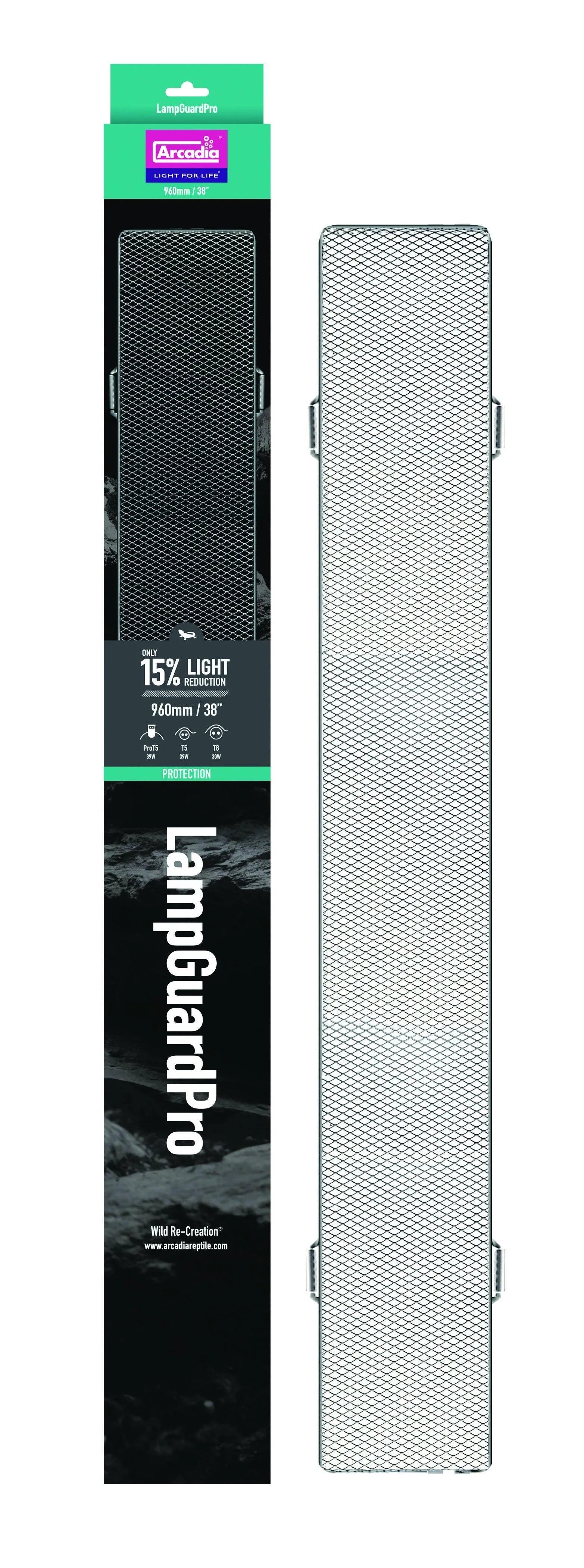 Arcadia Lamp Guard Pro Light Globe Cover Cage 960mm - Amazing Amazon