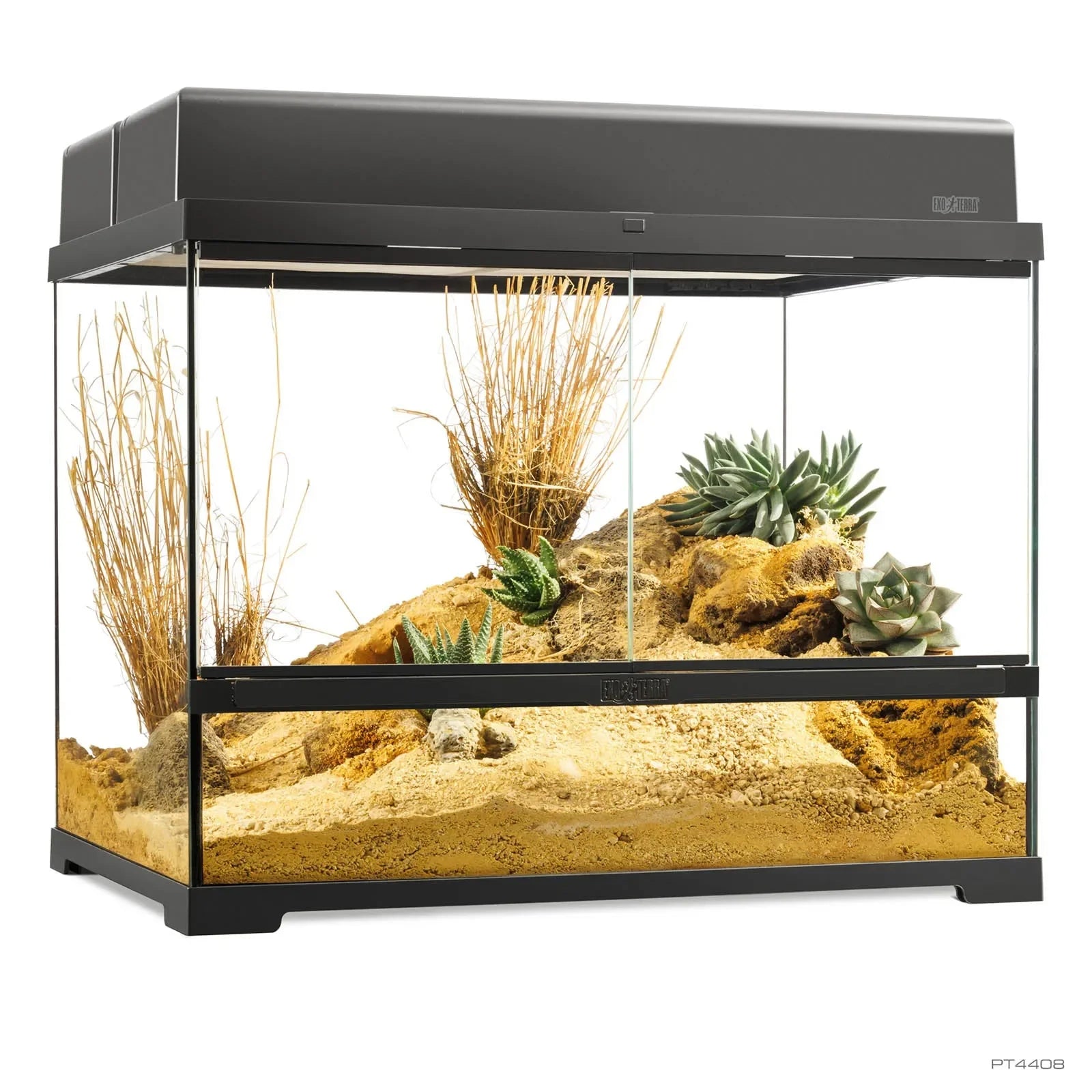 Exo Terra Pro Terrarium Medium Low 60x45x30cm - Amazing Amazon