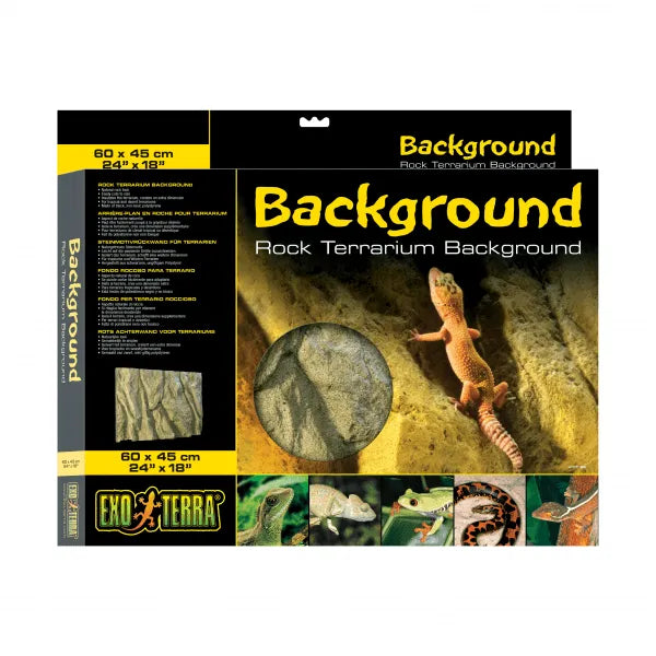 Exo Terra Rock Terrarium Background 60 x 45cm Aquarium and Reptiles