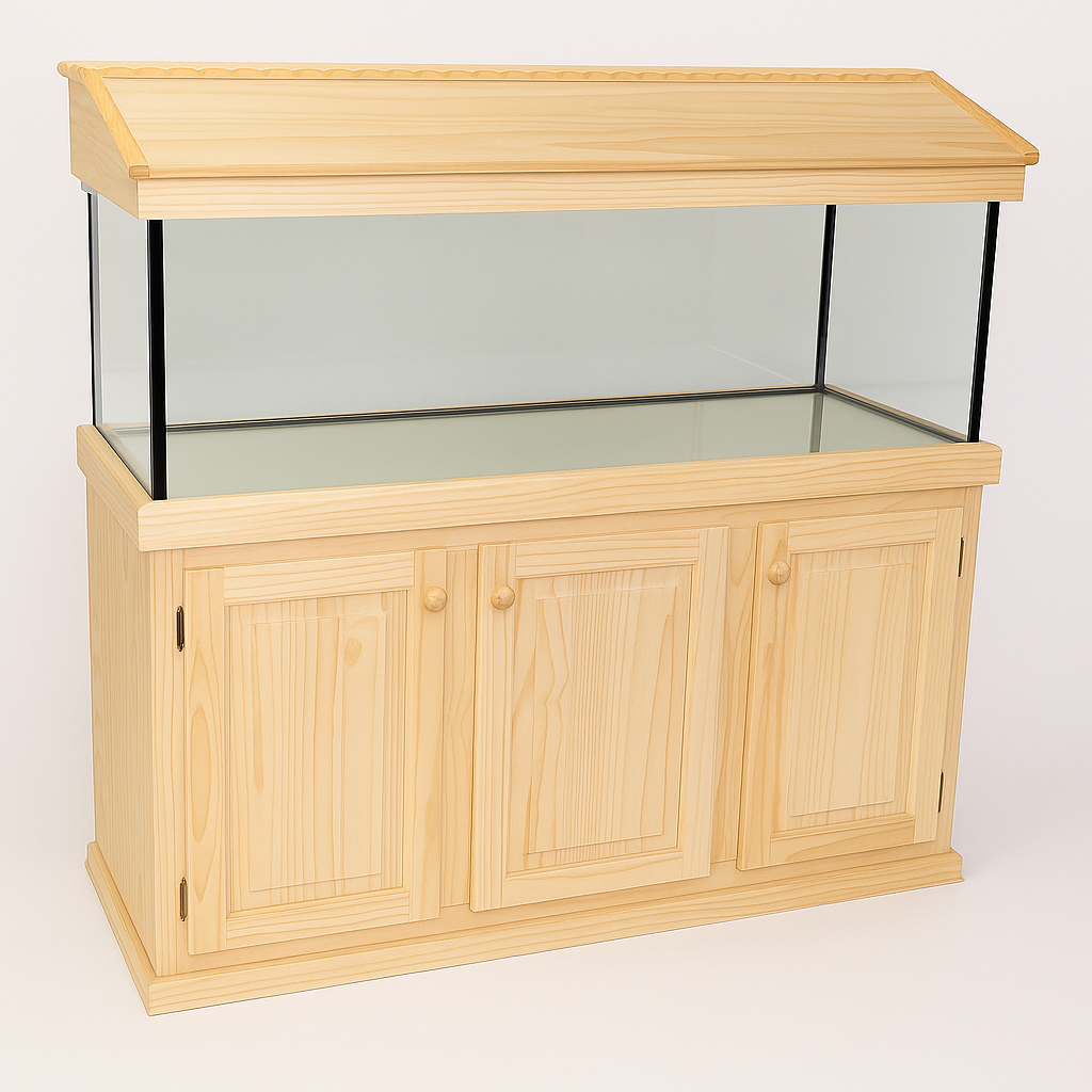 Fish Tank 4ft x 18 x 18 High with Cabinet and Hood - Amazing Amazon