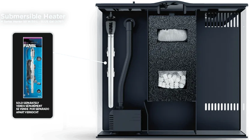Fluval Flex Aquarium 57 Litre White - Amazing Amazon