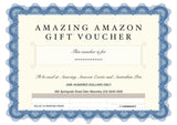 Gift Voucher $100 FREE DELIVERY - Amazing Amazon