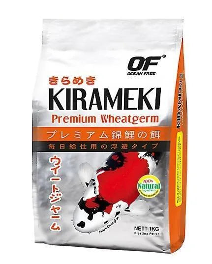 Ocean Free Kirameki Premium Wheatgerm Koi Large 5Kg - Amazing Amazon