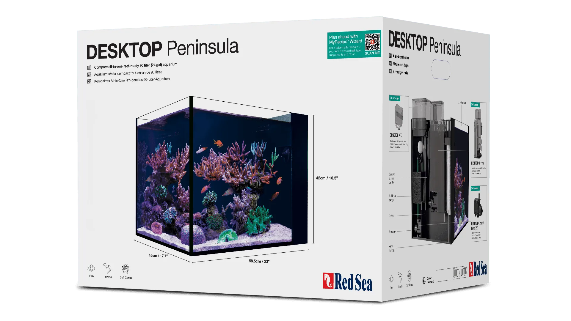 Red Sea Desktop Peninsula Nano Tank - Amazing Amazon