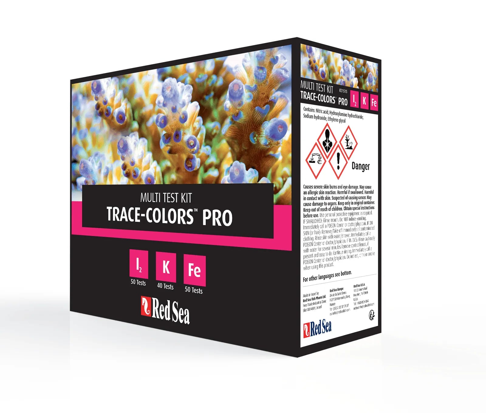 Red Sea Reef Trace Colours Pro Test Kit - Amazing Amazon