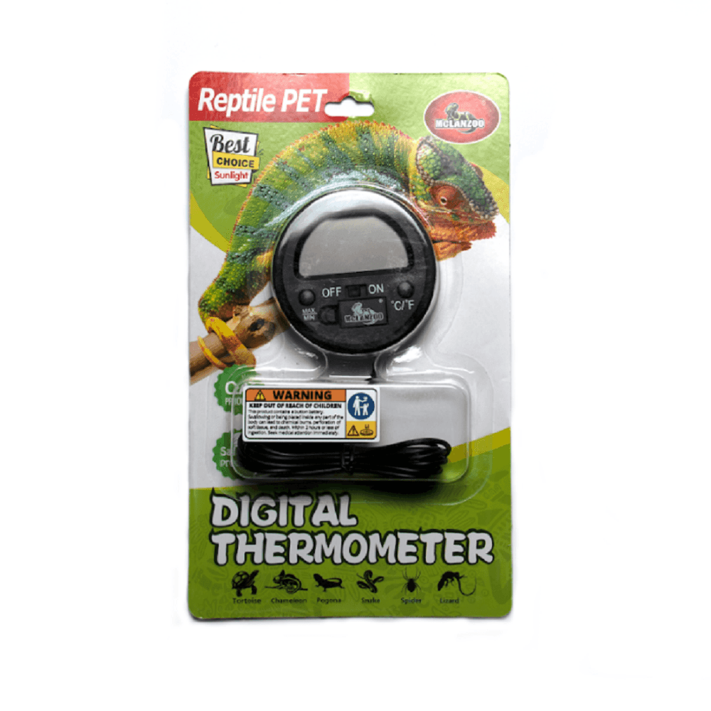 Reptile Digital Thermometer Max Min Temps