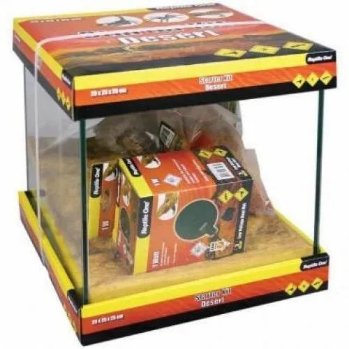 Reptile One Desert Terrarium Starter Kit Aquarium and Reptiles