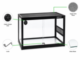 Reptile One RTFE 1266S Glass Sliding Door Terrarium 120x60x60cm
