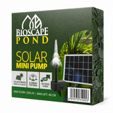 BioScape Solar Pump with Remote Panel