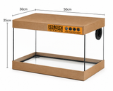 Eco Tech Glass Reptile Terrarium Tank 50 x 30 x 35cm