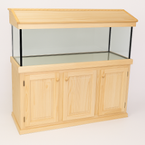 4ft x 18 x 18 Fish Tank Cabinet and Hood Aquarium