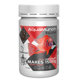 AquaMunch AquaGel Ultra Concentrated Super Colour fish food container with red fish illustration