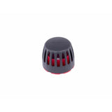 Aquarium filter strainer cover in black and red, suitable for fish tanks and aquariums