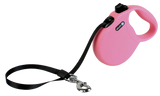 Alcott Retractable Dog Lead Pink Large