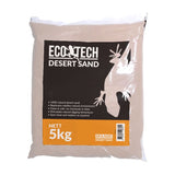 Eco Tech Desert Sand 5kg – White Natural Reptile Substrate