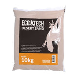 Eco Tech Desert Sand 10kg – White Natural Reptile Substrate