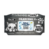 Absorb Plus Charcoal Pet Wipes - Baby Powder (80) - Amazing Amazon