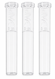 API Three clear plastic aquarium test tubes with lids for water testing