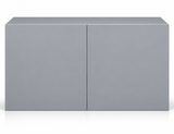 Aqua One Radiance 4 grey aquarium cabinet with two seamless doors