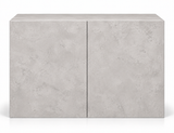 Aqua One Radiance 6 aquarium cabinet in a light grey concrete finish