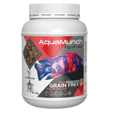 AquaMunch AquaFlake grain-free fish food for vibrant aquarium fish, 400g tub with super colour formula