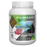 AquaMunch AquaFlake grain free fish food for aquarium fish, vital vege formula, 400g container