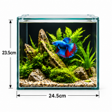 Bioscape Tropic Betta Desktop Aquarium 10L with Heater & LED Light