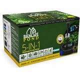Bioscape Pond 5-in-1 Fountain Filter System with UV-C Clarifier & LED Night Light for aquariums