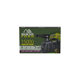 Bioscape pond high-lift pump 15000 for aquariums and ponds, box front view