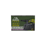 Bioscape Pond 8000 high-lift pump in packaging, black pond pump for aquarium or water features
