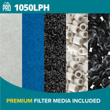 Bioscape PRO Easy Clean Canister Filter with Inbuilt Heater 1050 L/PH - Amazing Amazon