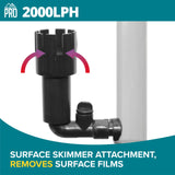 Bioscape PRO Easy Clean Canister Filter with Inbuilt Heater 2000 L/PH - Amazing Amazon