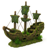 Bioscape Shipwreck with Moss Aquarium Ornament 32cm - Amazing Amazon