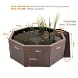 Blagdon Liberty Nature Pond With Solar Fountain - Amazing Amazon