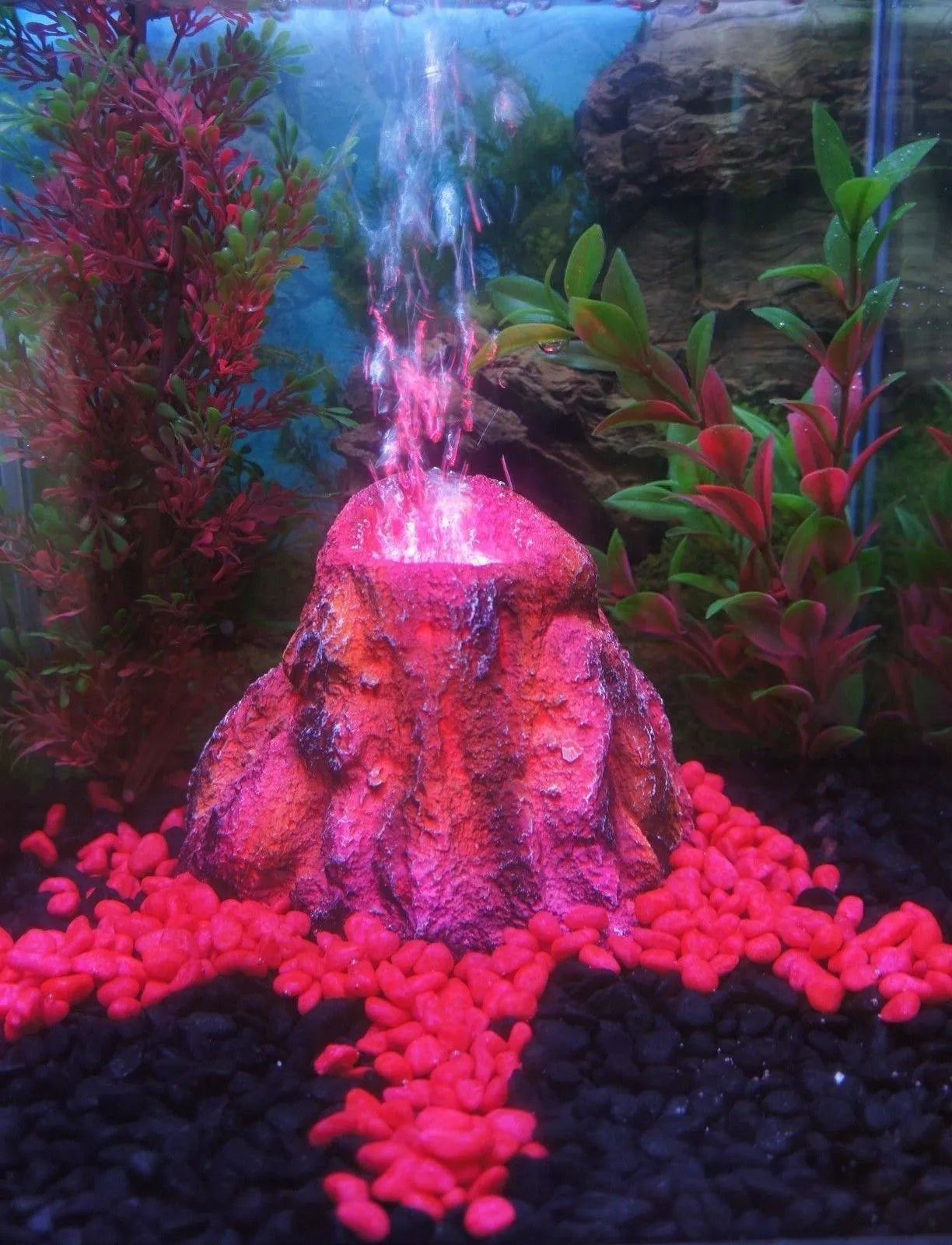 Aquarium volcano sales