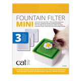 Catit Flower Water Fountain Mini 1.5L Cartidges (3 Pack) - Amazing Amazon