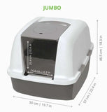 Catit Jumbo Hooded Cat Pan with Airsift - Amazing Amazon