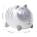 Catit Pixi Mio Personal Cat Carrier & Bed with Cushion - Amazing Amazon