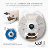 Catit Pixi Smart 6 Meal Feeder Unit - Amazing Amazon