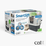 Catit Smartsift Deluxe Hooded Cat Pan Litter Tray Set - Amazing Amazon