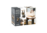 Catit Vesper High Base Black Cat Home with Twin Platform - Amazing Amazon
