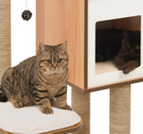 Catit Vesper High Base Walnut Cat Home with Twin Platform - Amazing Amazon