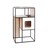 Catit Vesper Patio White with Scratcher Pad Large - Amazing Amazon