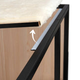 Catit Vesper Patio White with Scratcher Pad Small - Amazing Amazon