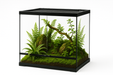 Deluxe Reptile Terrarium 50cm x 35cm x 60cm with Drain Plug - Amazing Amazon
