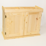 4ft x 18 x 18 Fish Tank Cabinet and Hood Aquarium