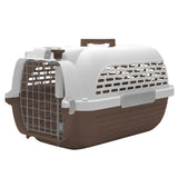 Dogit Voyageur Dog Carrier Brown White - Amazing Amazon