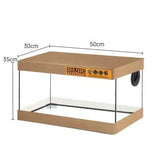 Eco Tech Glass Reptile Terrarium Tank 50 x 30 x 35cm - Amazing Amazon