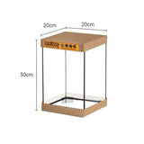 Eco Tech Glass Terrarium Tank 20 x 20 x 30cm - Amazing Amazon